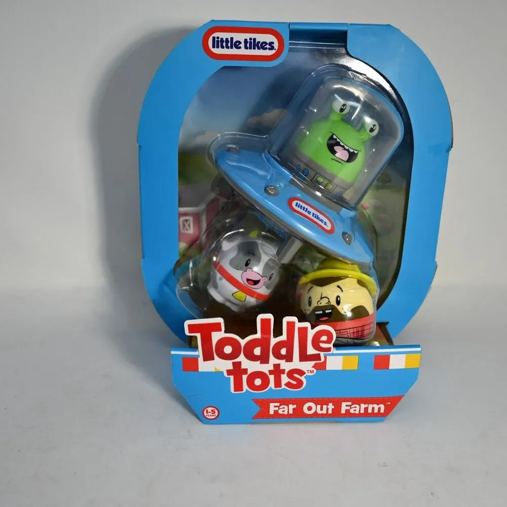 Little Tikes Toddle Tots Far Out Farm Spaceship Alien Playset New